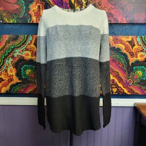 Pink Clover ~ Sz M ~ Striped Sweater ~ Excellent Condition